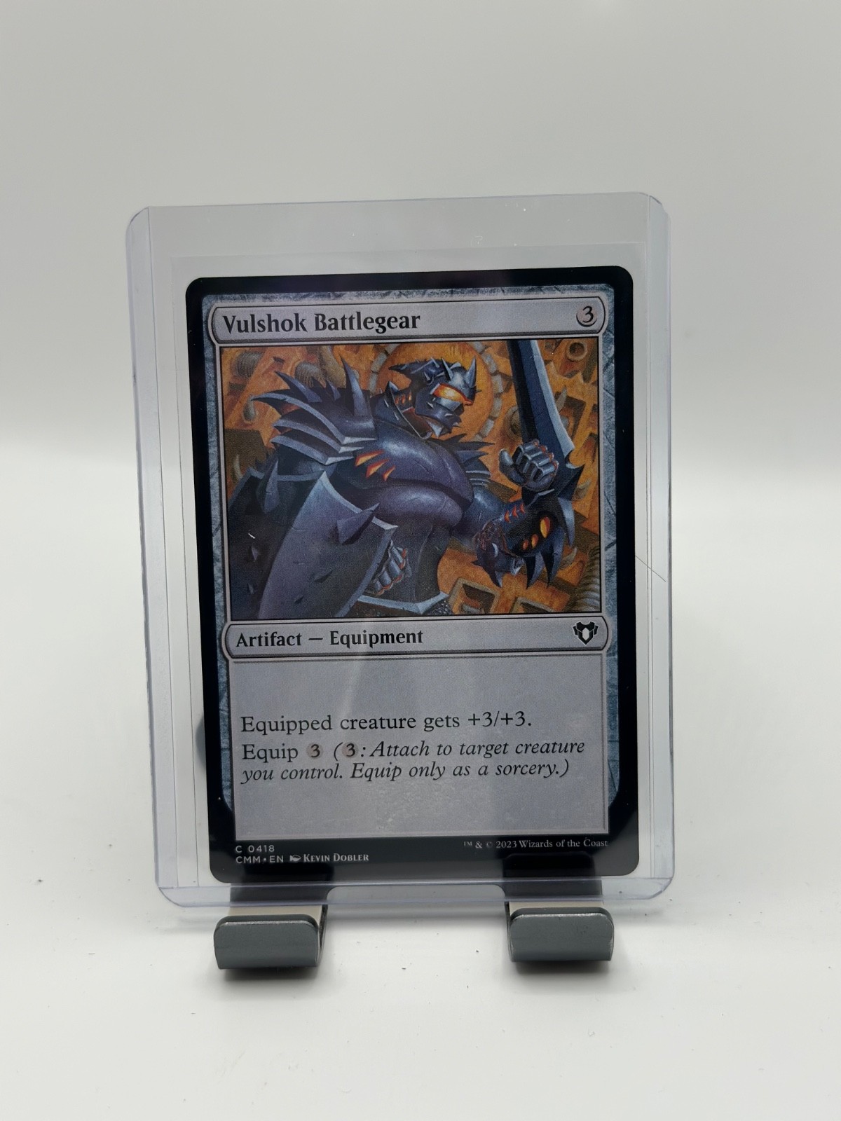 MTG, Vulshok Battlegear $3 ORDER MIN418 NM CMM: Commander Masters Regular