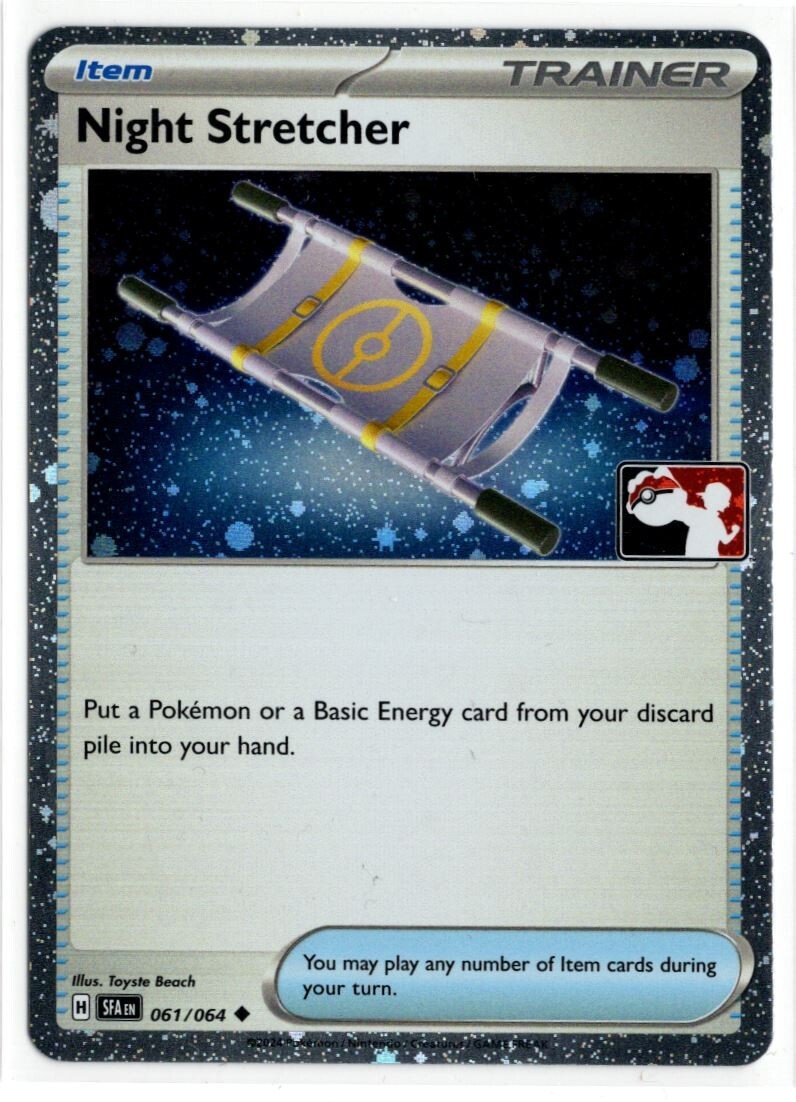Pokemon Prize Pack 6 Shrouded Fable Cosmo Holo Night Stretcher