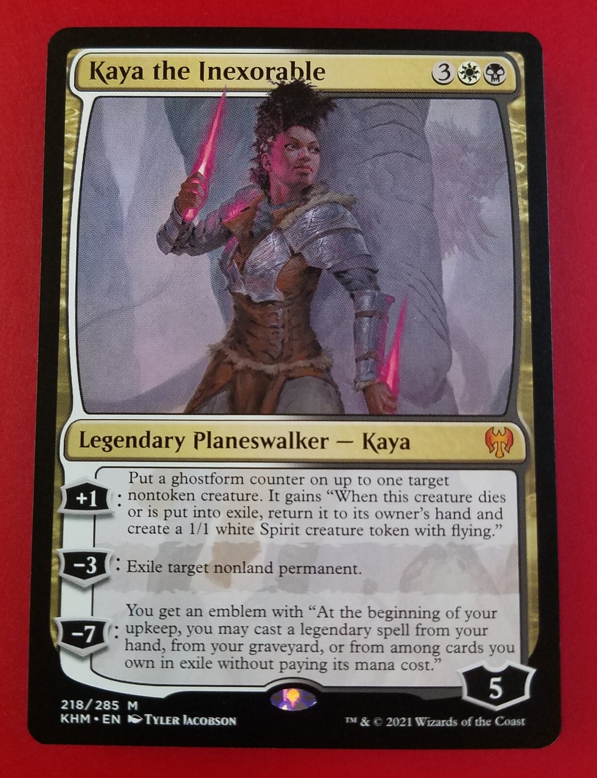 1x Kaya the Inexorable | Kaldheim | MTG Magic Cards