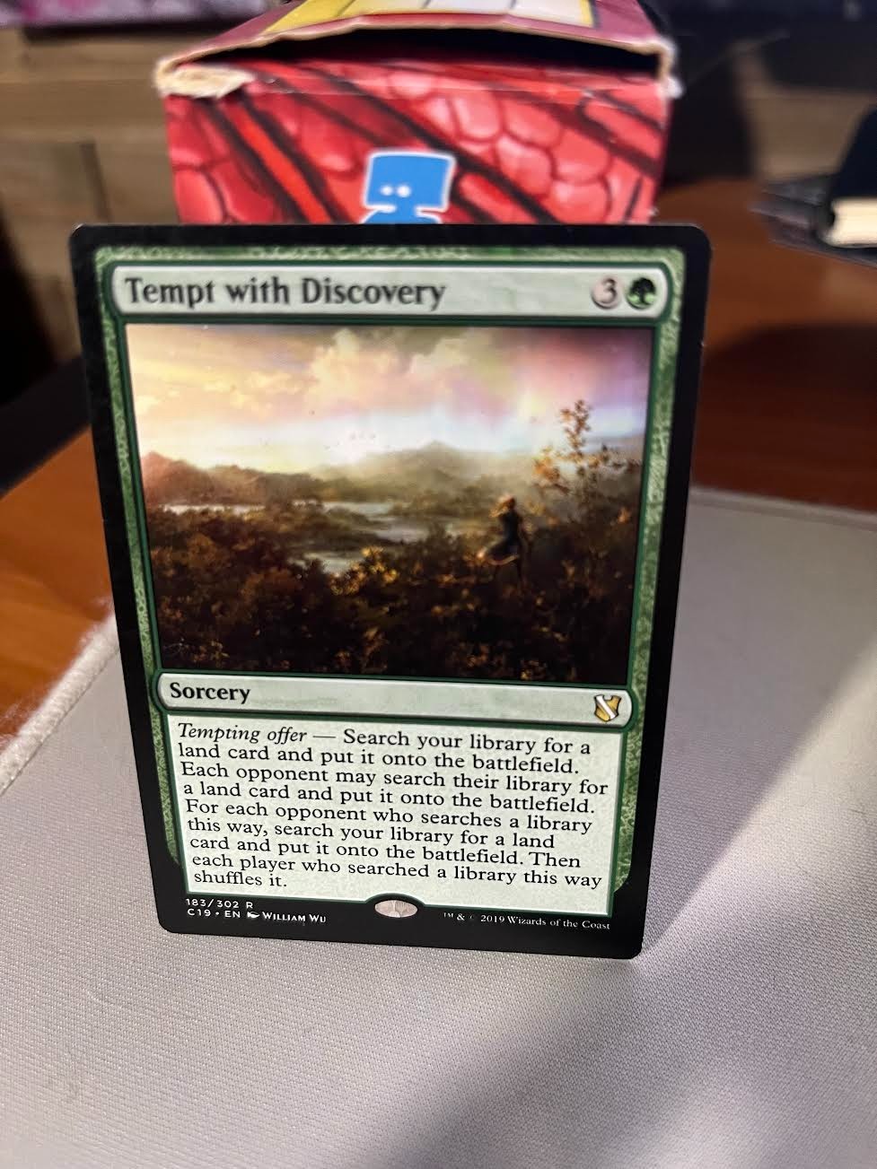 MTG Tempt with Discovery Commander 2019 Regular (183/302) MP FREE SHIPPING