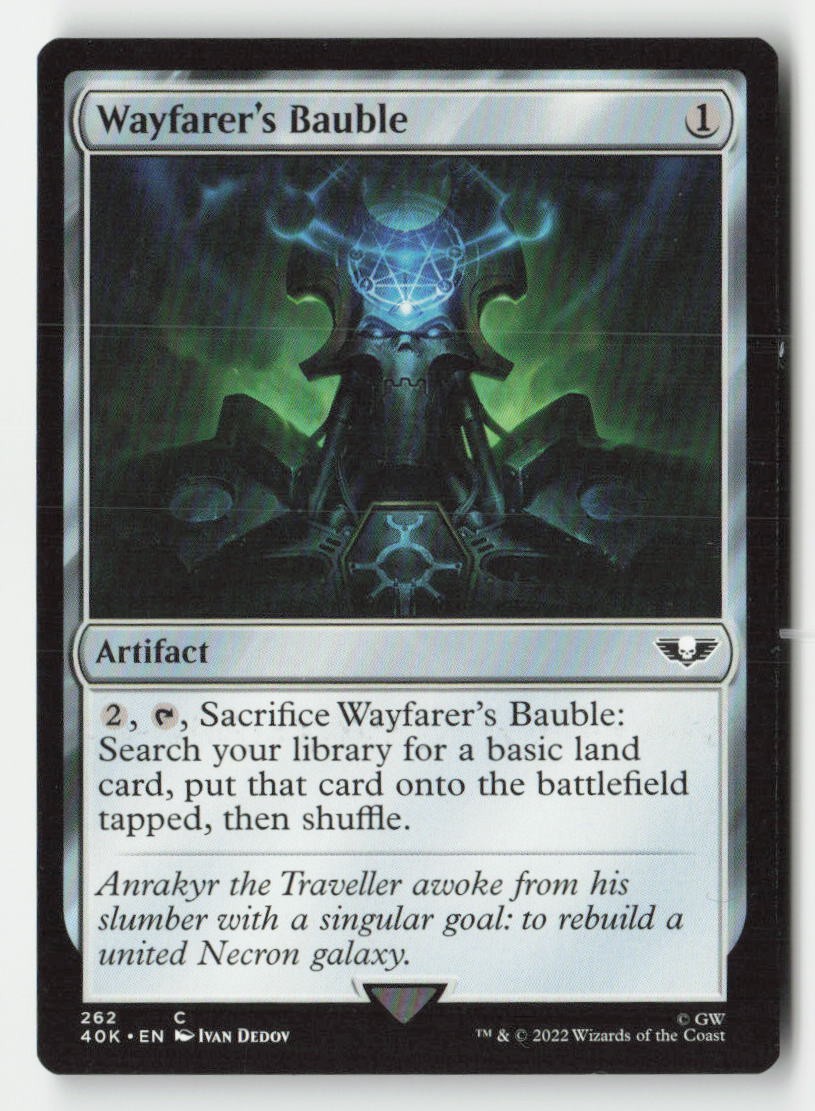 Wayfarer’s Bauble (262) (Surge Foil) 262 Universes Beyond: Warhammer 40,000 LP