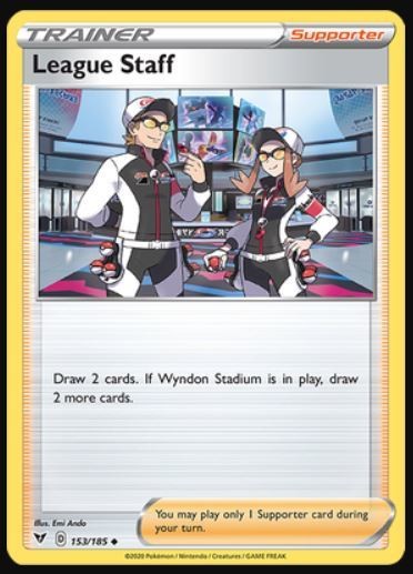 League Staff – 153/185 – Uncommon – Heavily Played