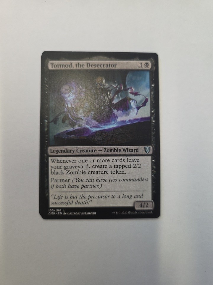 Tormod, the Desecrator – 155 – NM – Commander Legends