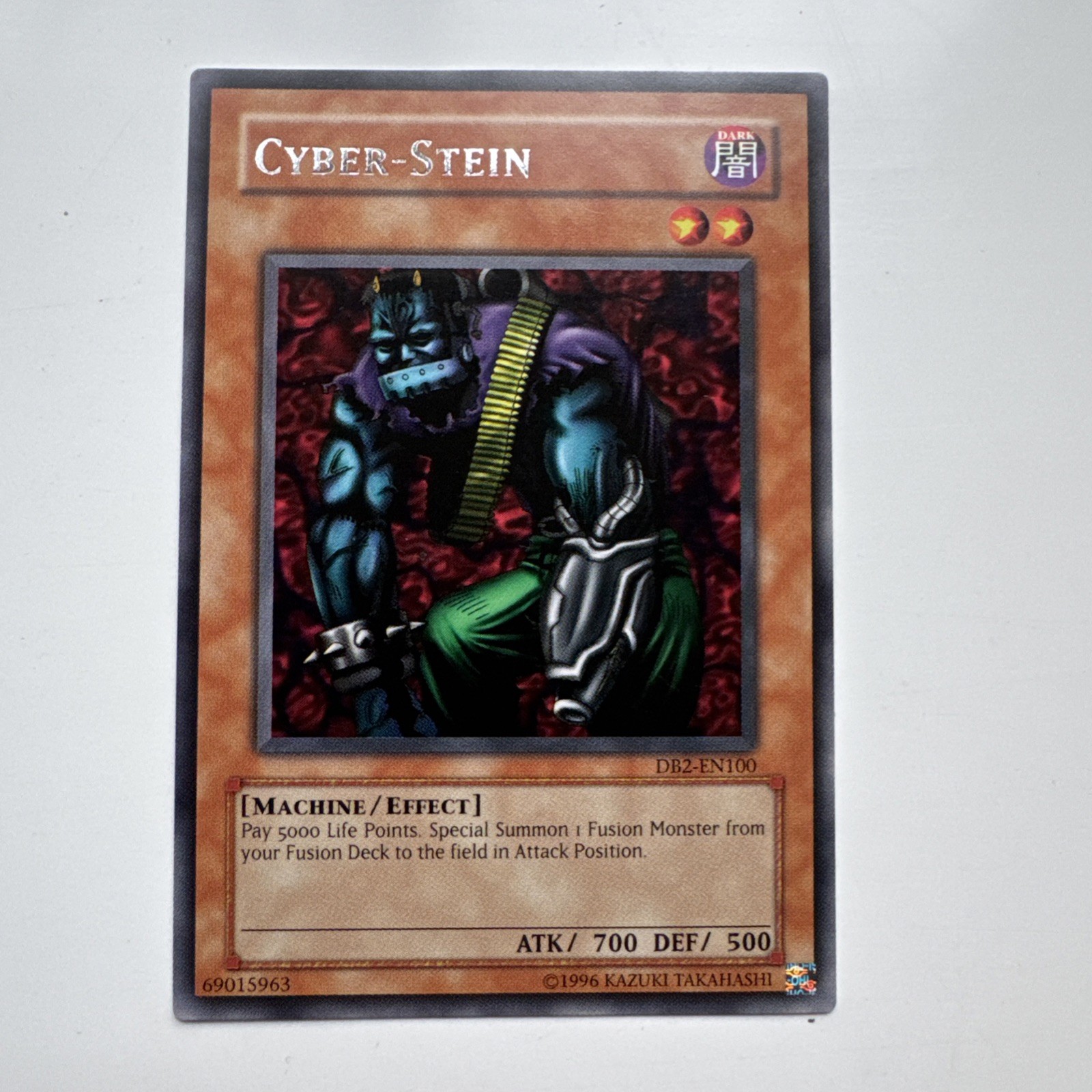 Konami Cyber-Stein Dark Beginning 2 DB2-EN100 Rare Regular Effect English