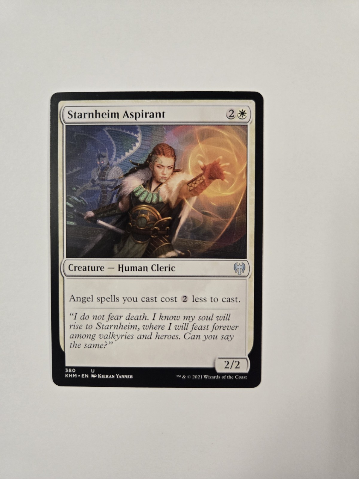 Starnheim Aspirant Kaldheim Regular Uncommon. NM. 380. X1