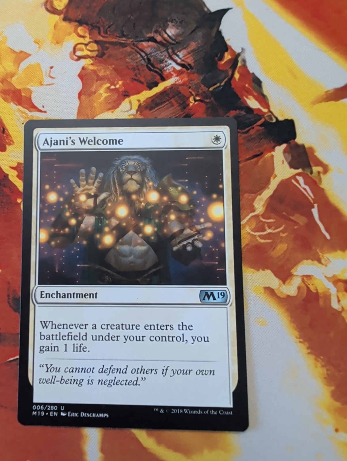Ajani’s Welcome Core Set 2019 Regular