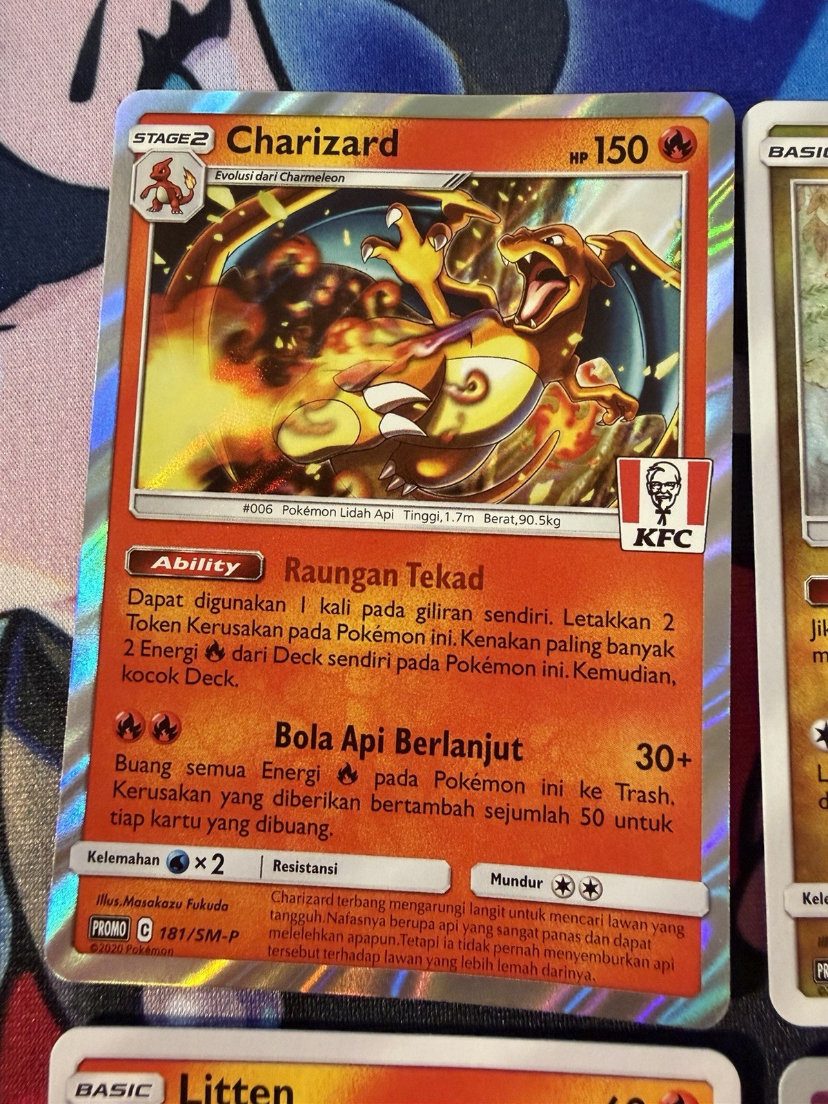 Pokemon KFC PROMO Complete Set 8 Pikachu Charizard Mewtwo Eevee Indonesia 2020