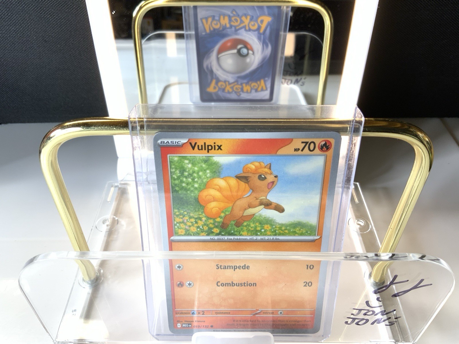 Pokemon Vulpix (19/189) Mega Evolution NM