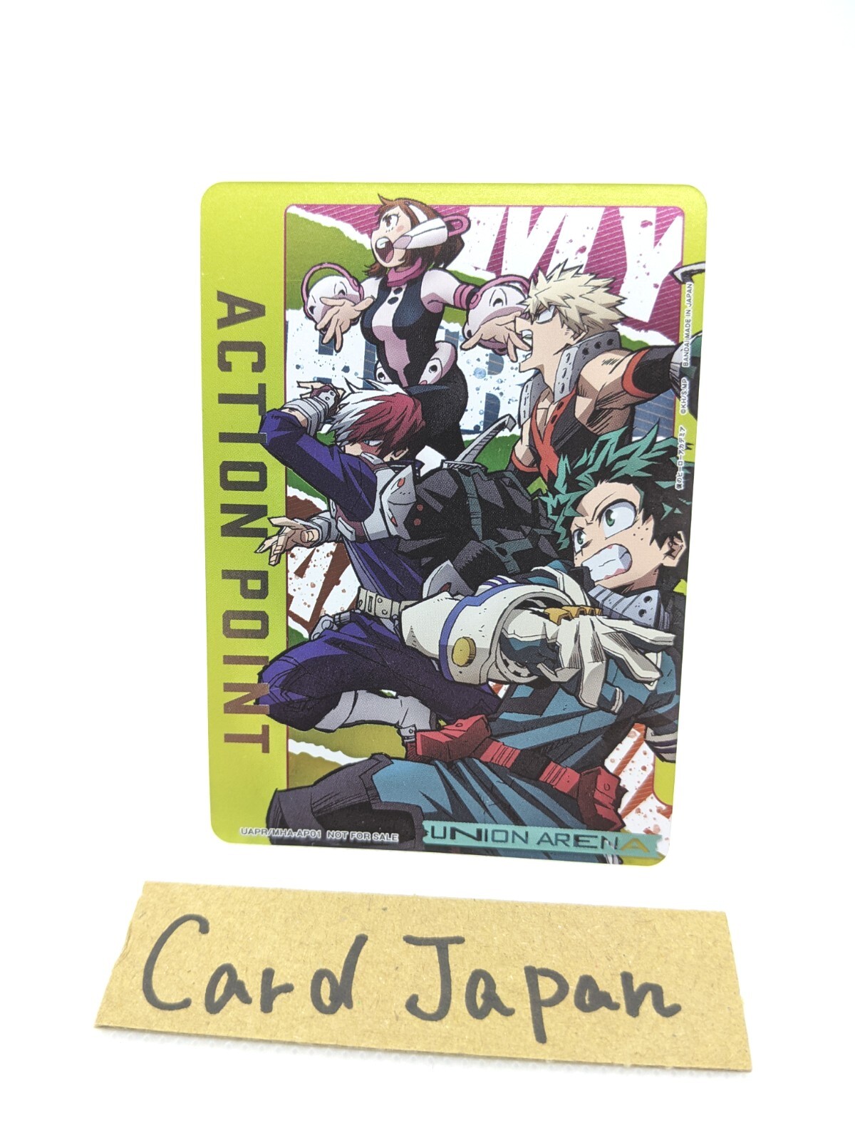 UAPR/MHA-AP01 My Hero Academia Action Point Promo Union Arena Foil Japan