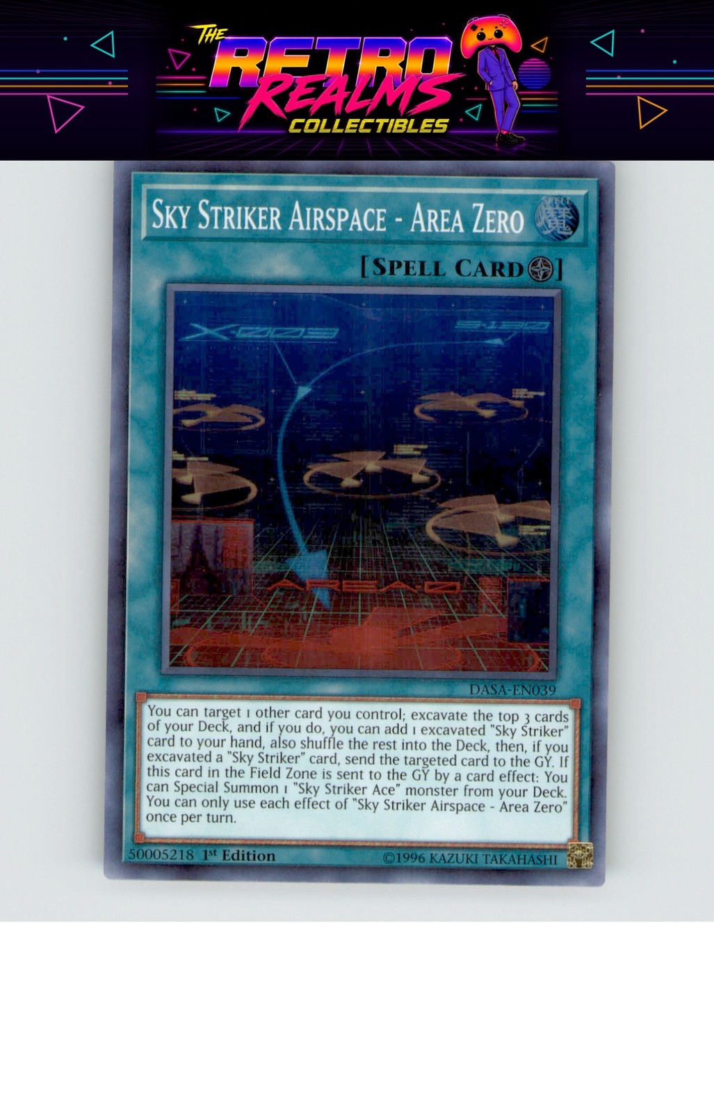 Sky Striker Airspace Dark Saviors Super Rare Lightly played