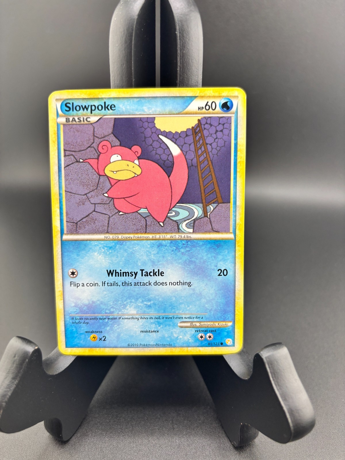 Slowpoke – 81/123 – HGSS Heartgold Soulsilver – NM – Pokemon TCG Card