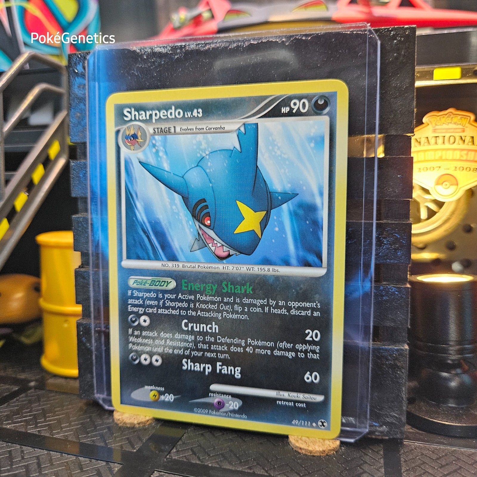 Sharpedo Rising Rivals Pokémon TCG 49/111 Platinum Uncommon