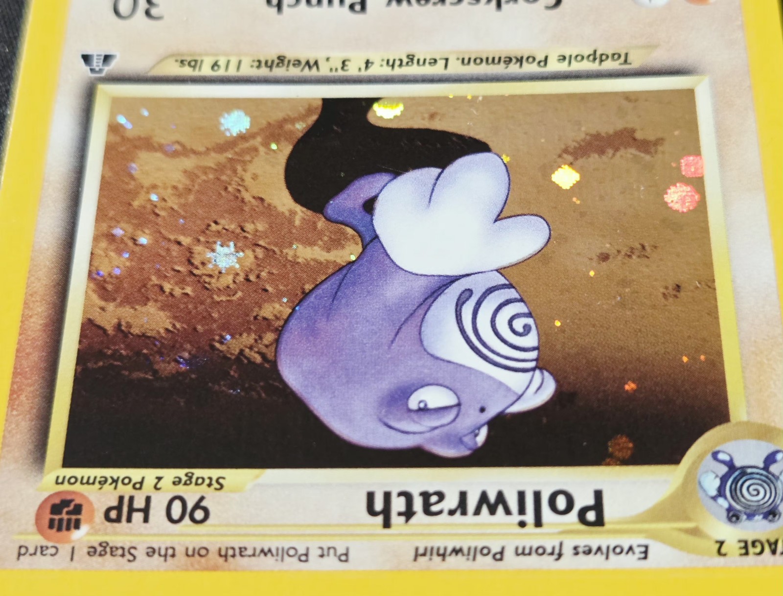 Poliwrath 9/75 Holo Rare Neo Discovery WoTC Pokemon Card 2001
