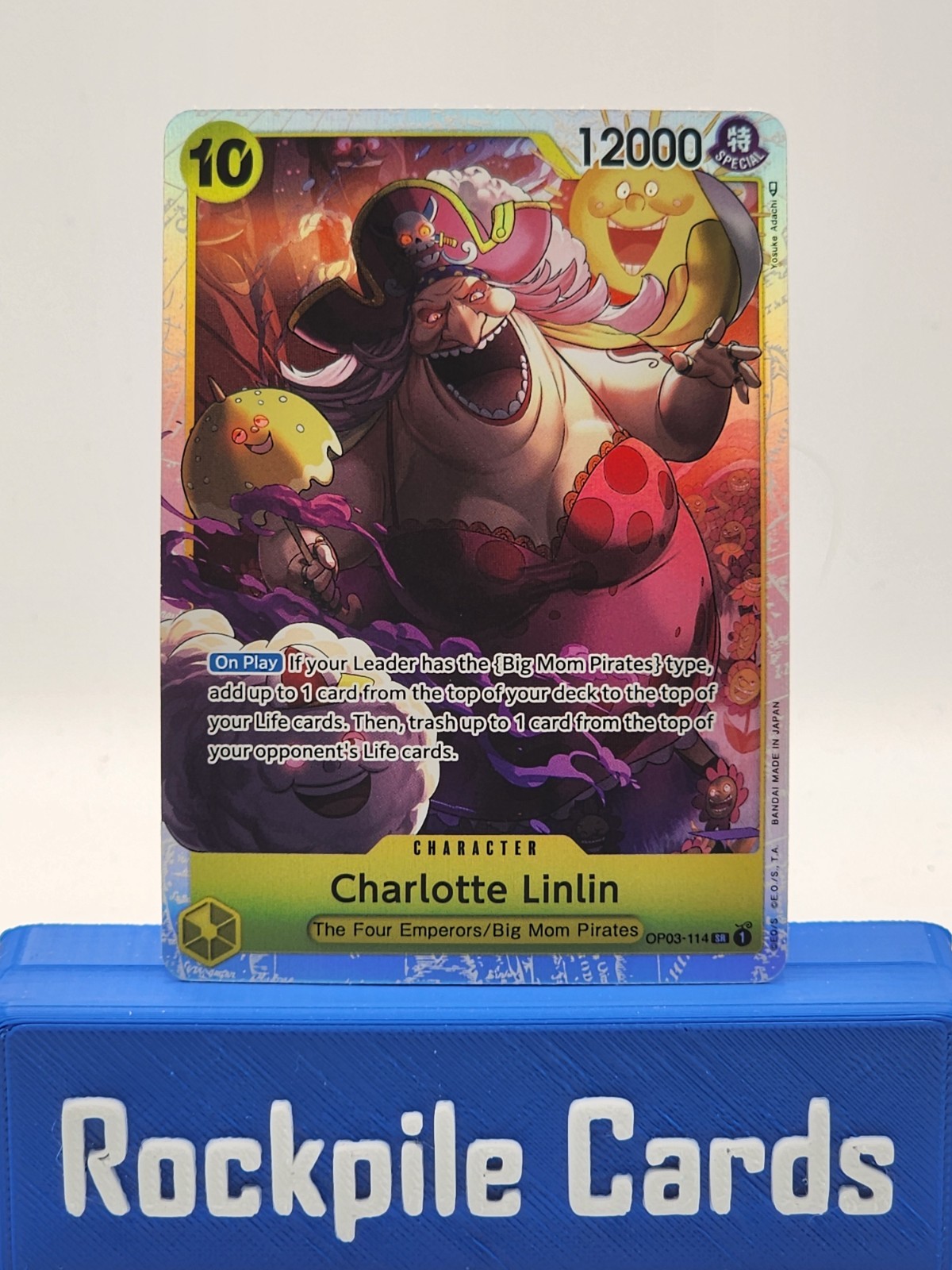 Charlotte Linlin (114) OP03-114 Pillars of Strength Foil