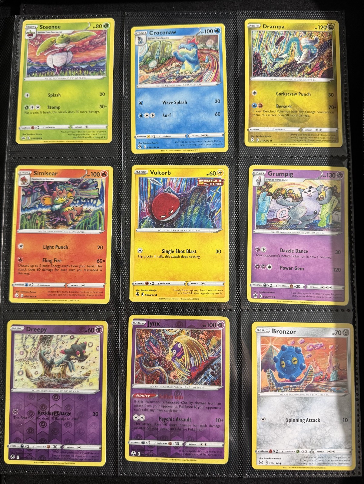 Pokemon Tomokazu Komiya Illustration Set (12 Unique Card Artworks)