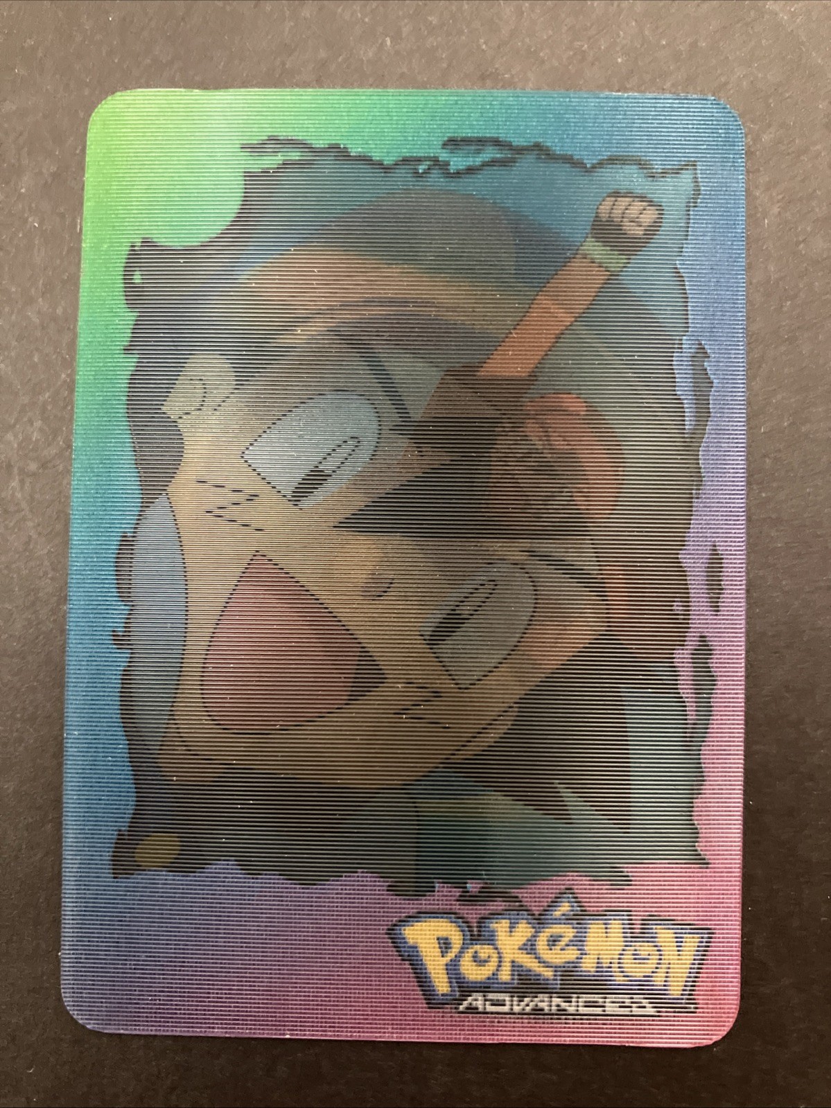 Pokemon Advanced 2004 Lenticular #104 Ash Ketchum Nintendo