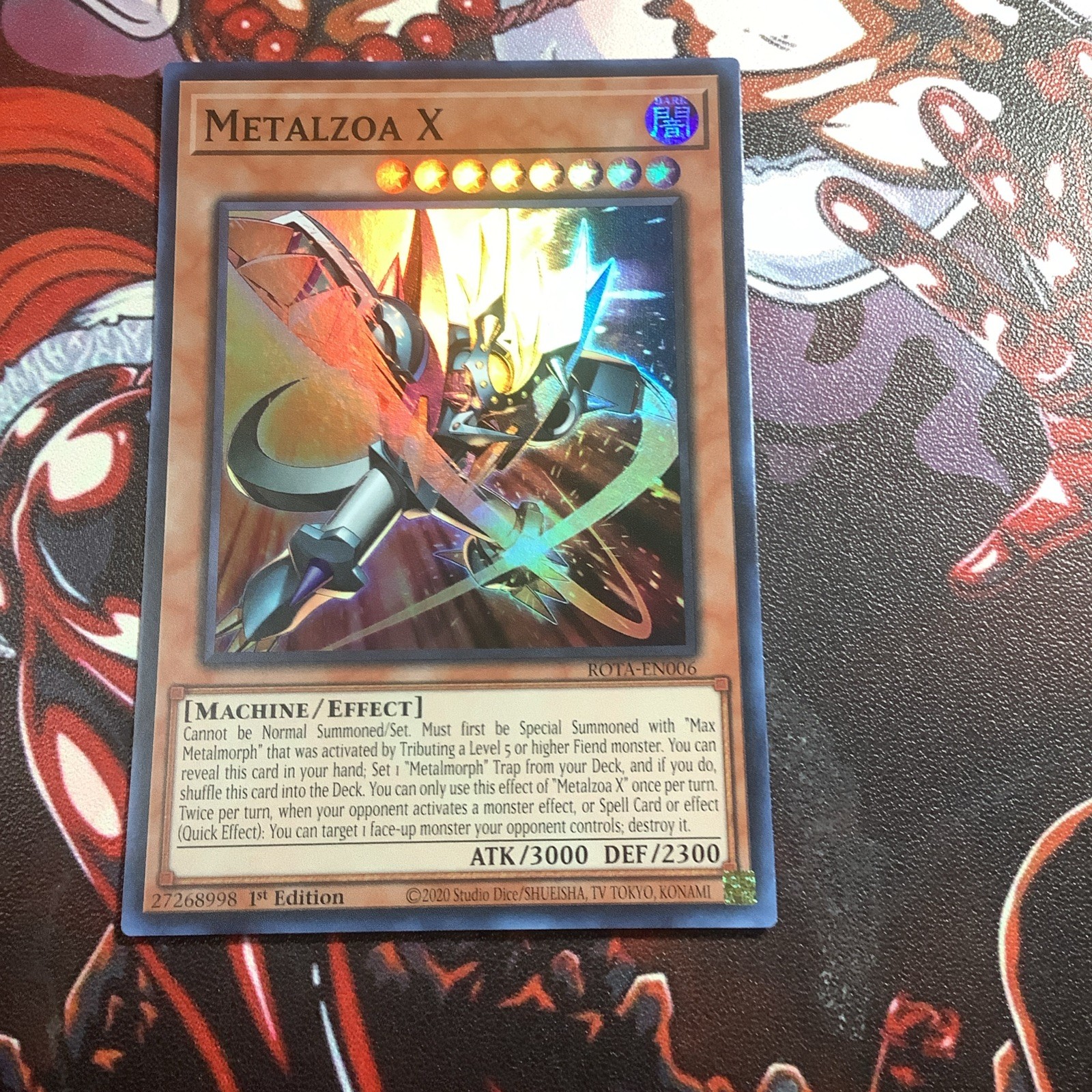 YU-GI-OH! Metalzoa X ROTA-EN006 NM 1st Edition Super Rare