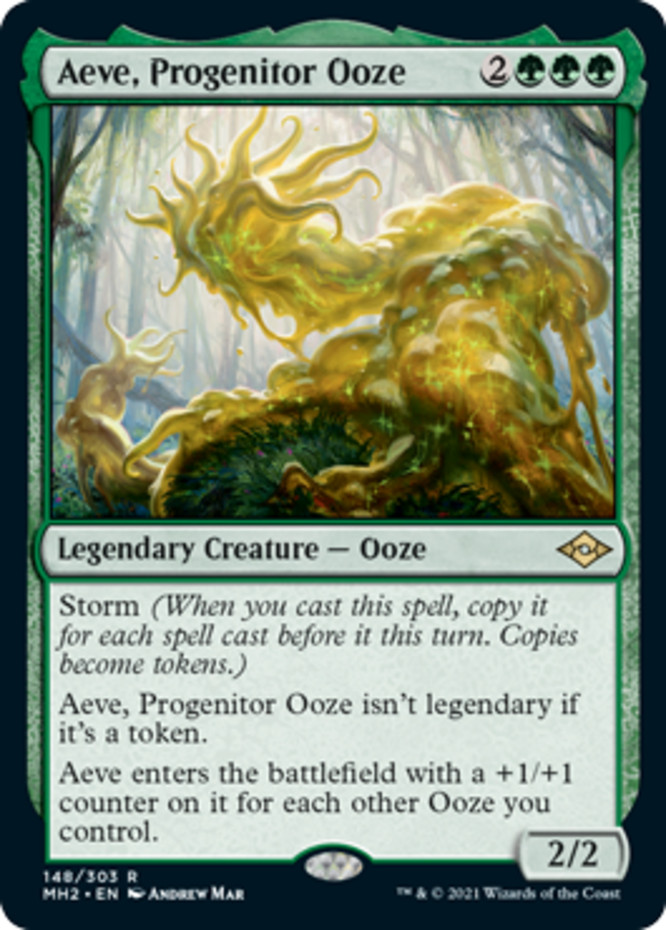 x1 Aeve, Progenitor Ooze R MTG Modern Horizons 2 M/NM, English