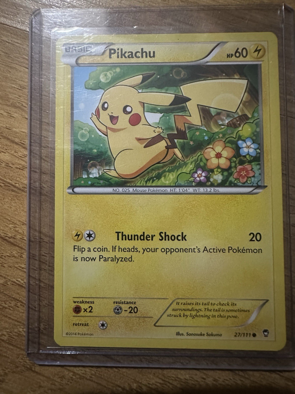 Pikachu 27/111 XY Furious Fists NM