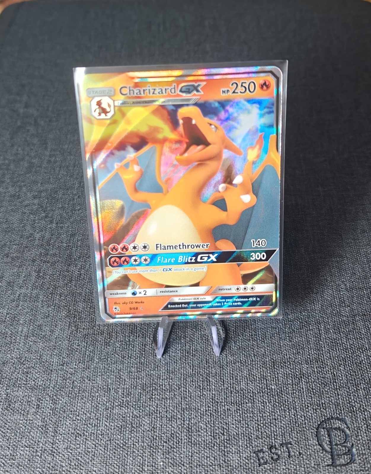 Charizard GX 9/68 Hidden Fates Holo