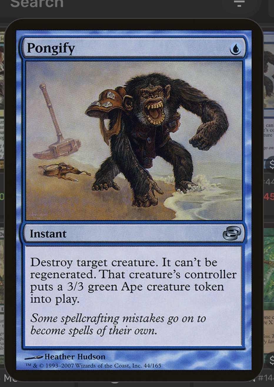 Pongify Planar Chaos Regular