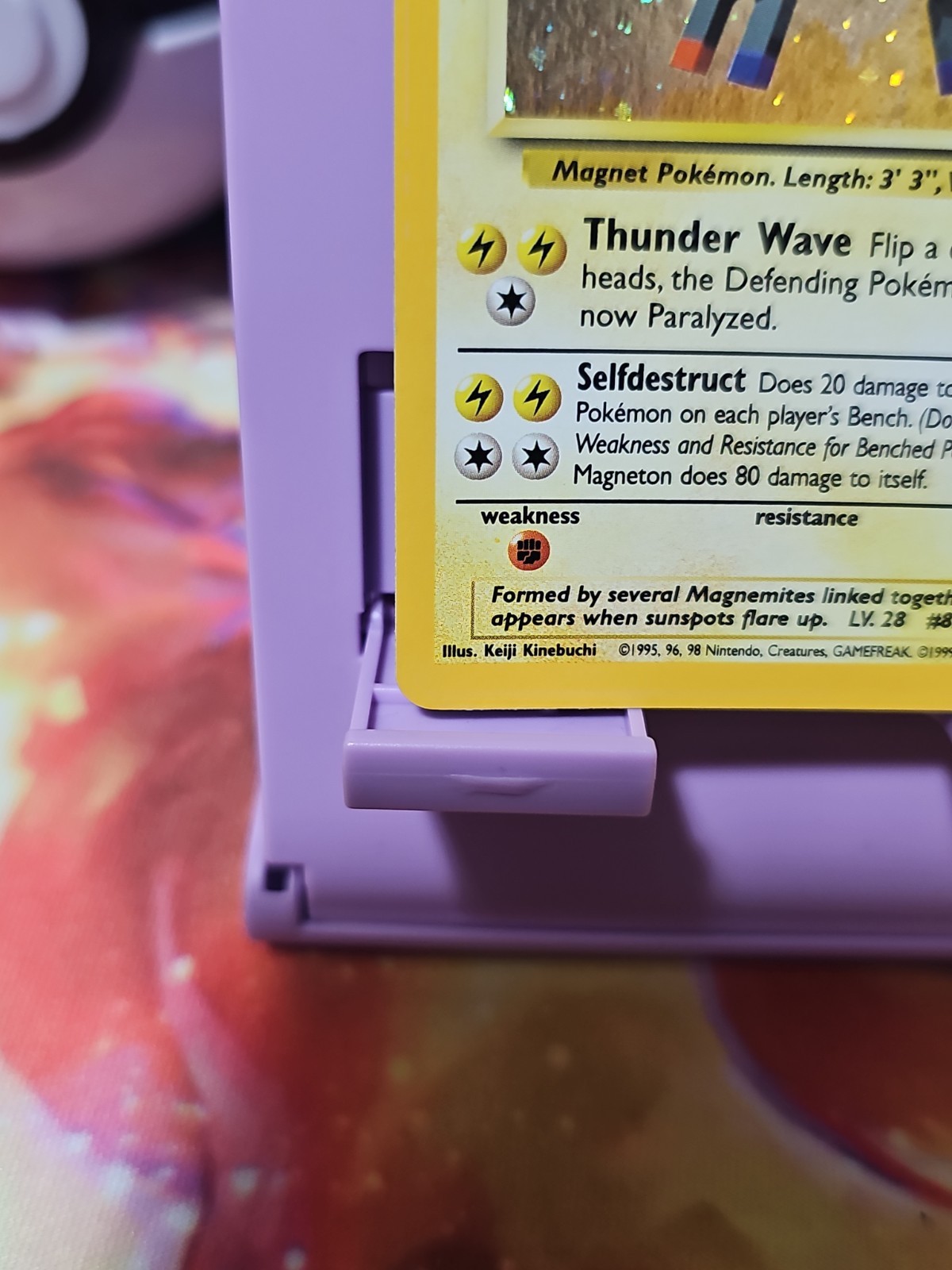 Pokemon TCG Magneton 009/102 Base Set Holo Rare MP