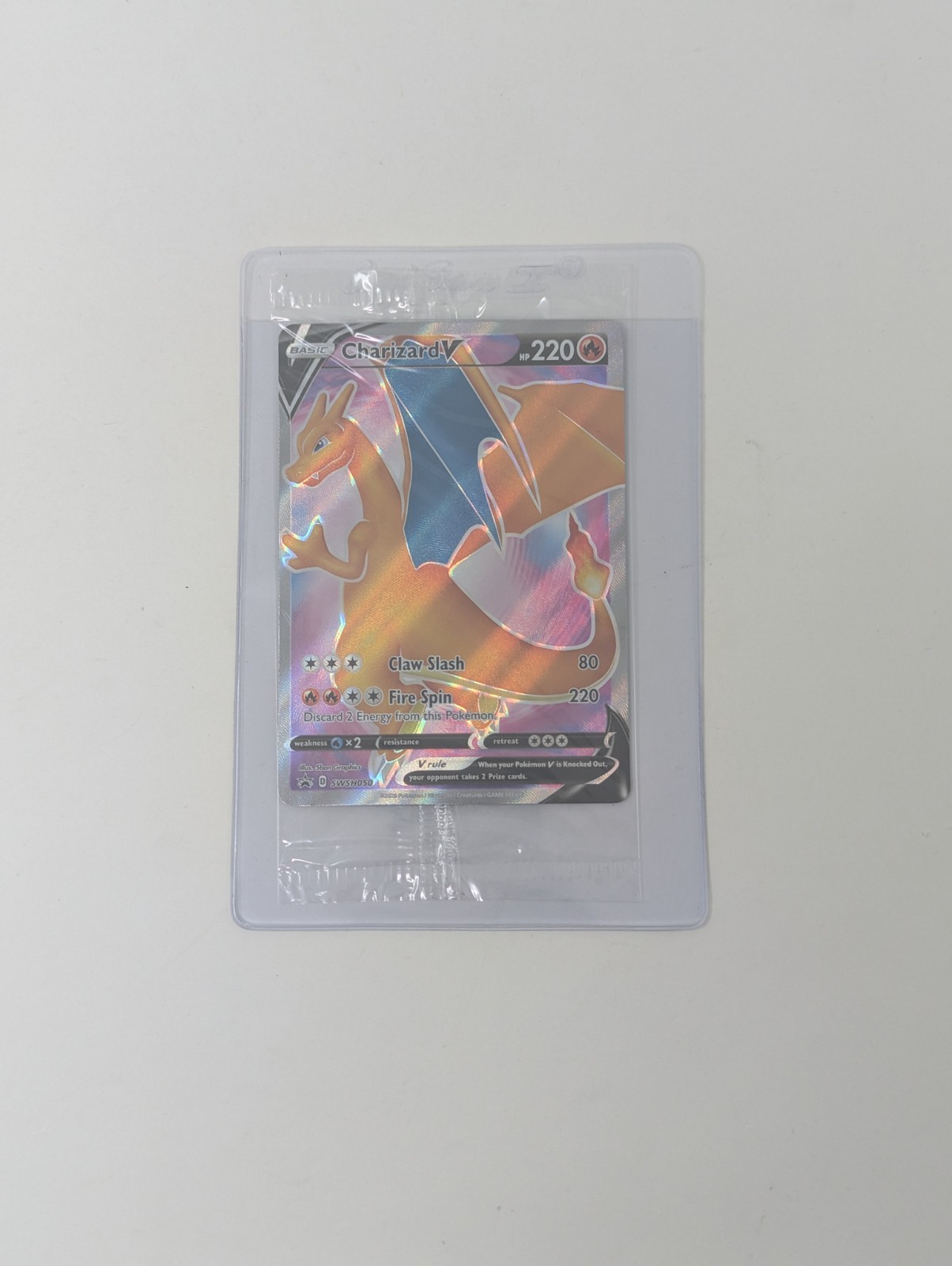 Charizard V Champion’s Path Promo SWSH050 Sealed Pokemon