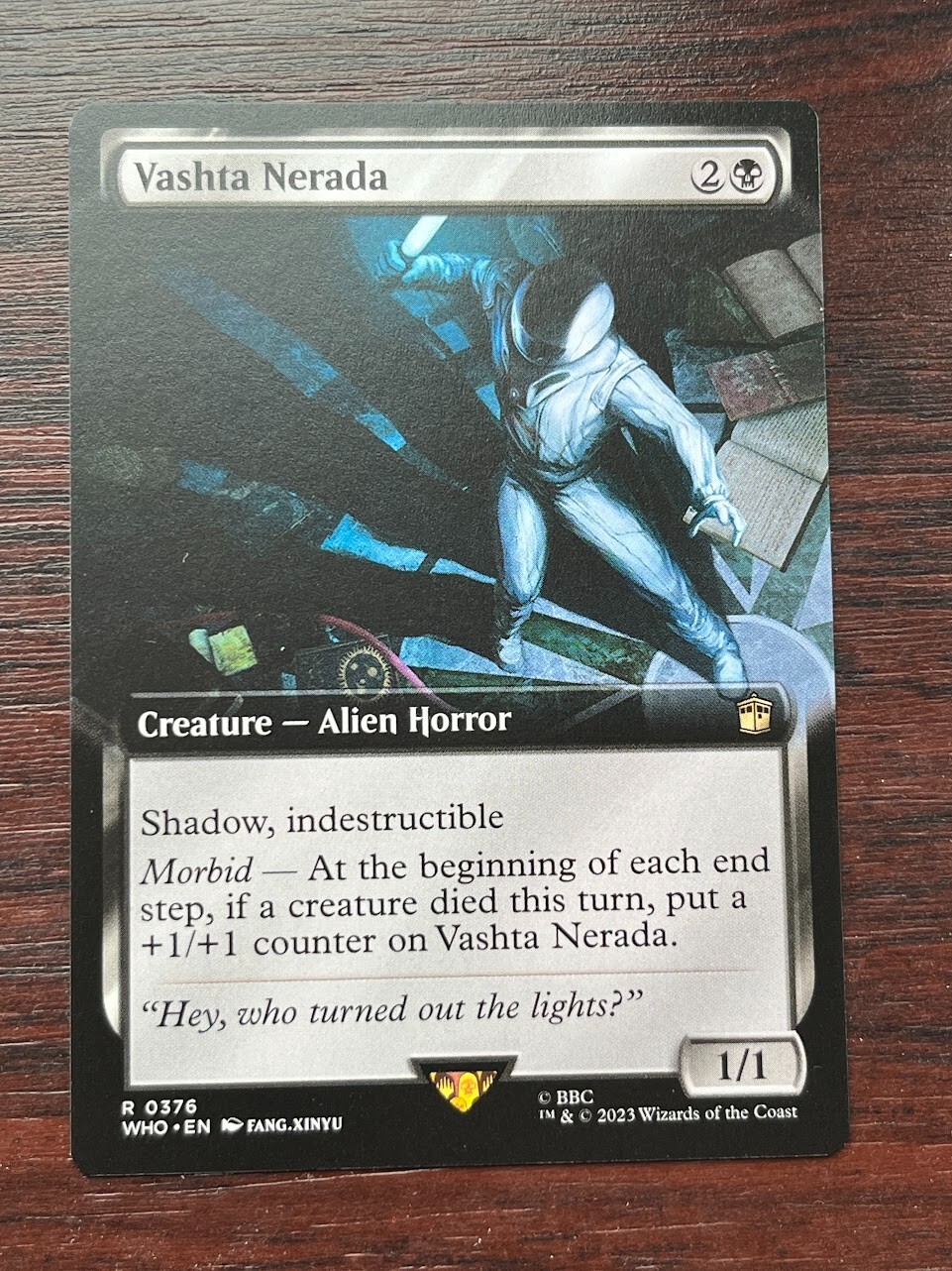 1x BORDERLESS VASHTA NERADA – Doctor Who – MTG – Magic the Gathering