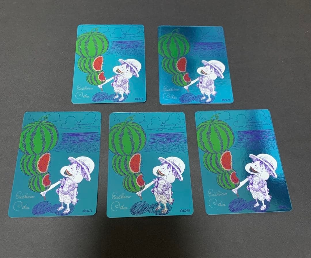 Luffy Metakira Natsucomi Summer Comic 2026 Promo 5 Set Oda ONE PIECE Japanese