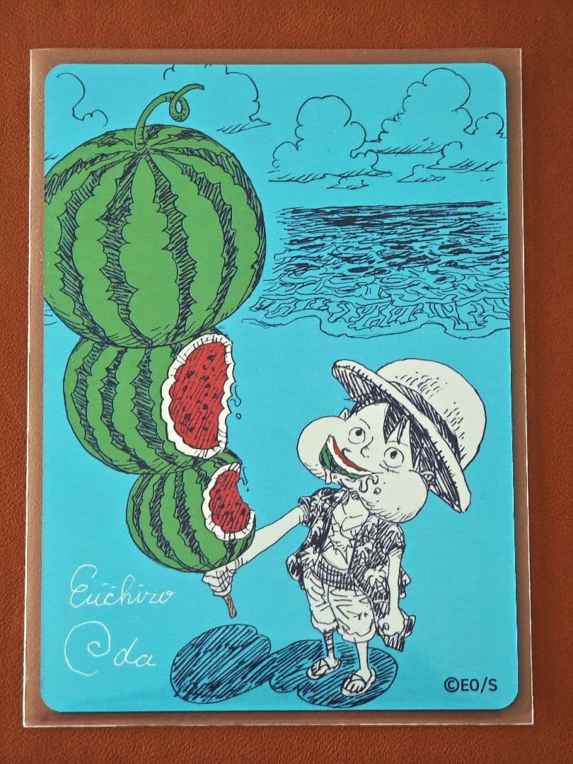 ONE PIECE METAKIRA LUFFY CARD SIGN SUMMER COMIC FAIR NATSU COMI 2026 PROMO