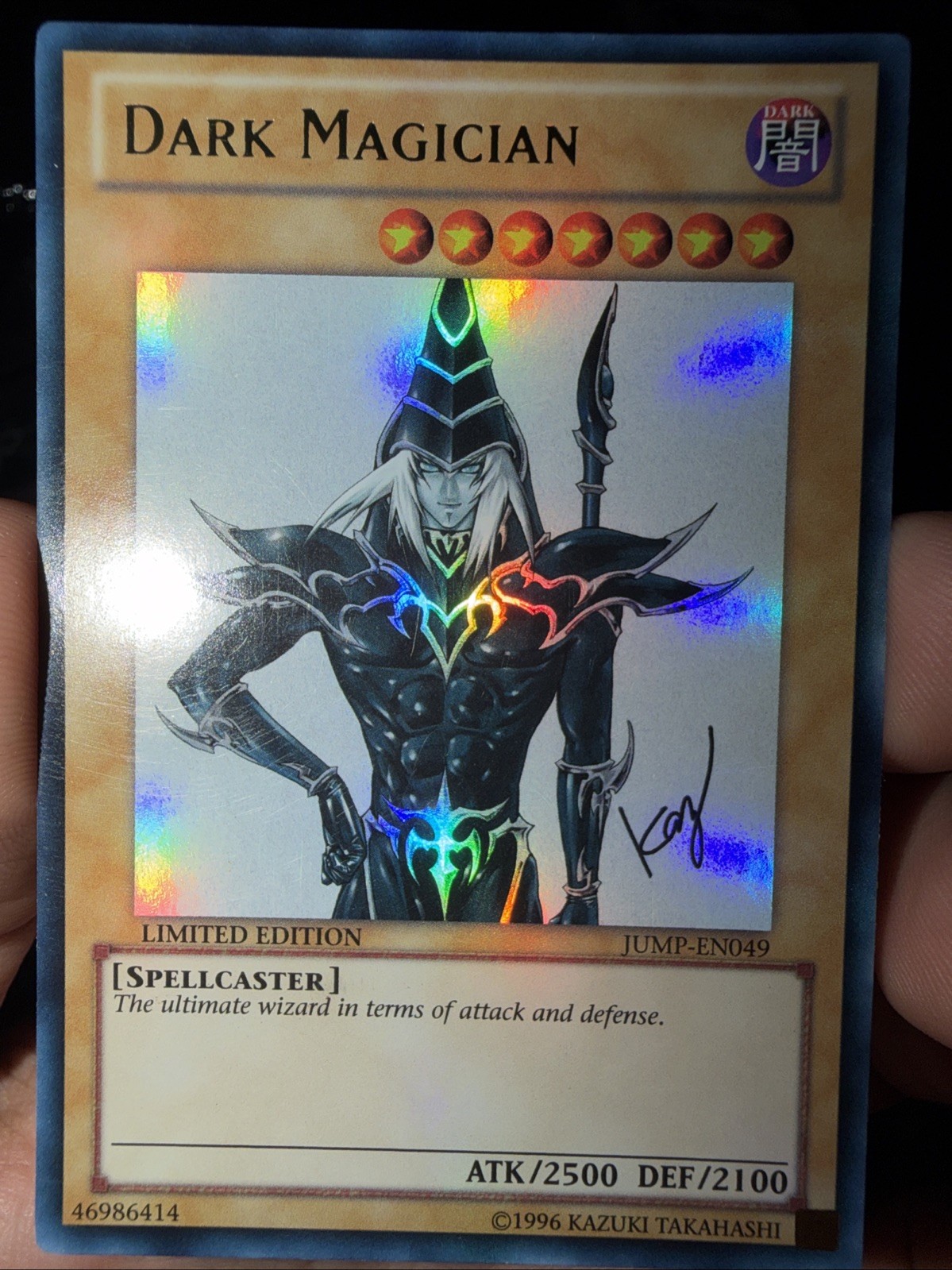 Dark Magician JUMP-EN049 Shonen Jump Magazine Promos Limited Edition