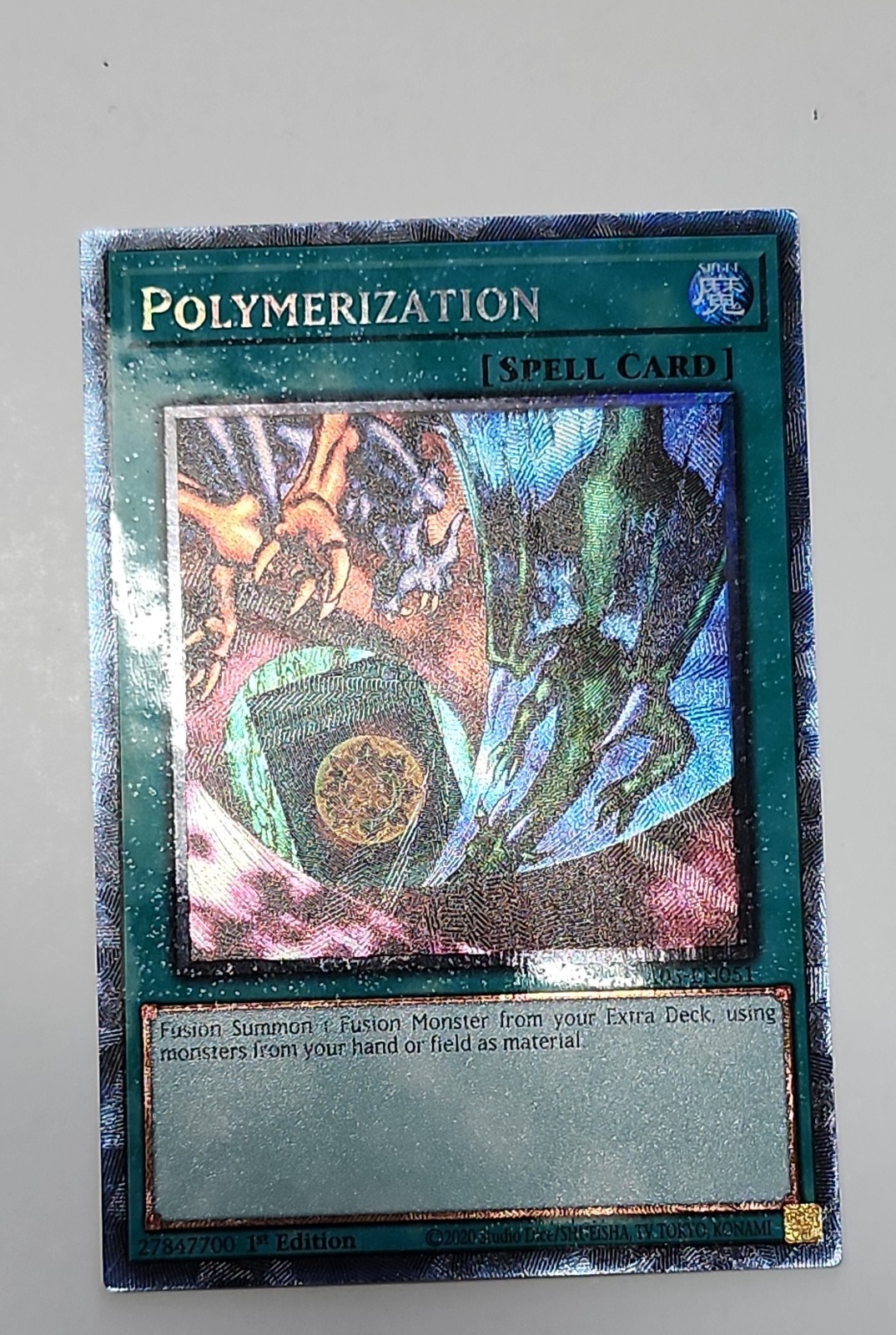 Polymerization (A) (Alternate Art) (PCR) RA03-EN051 Quarter Century Bonanza 1st