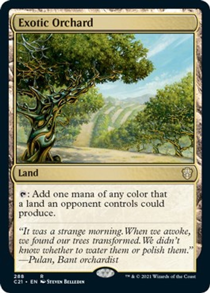 NM – Exotic Orchard [C21 – 288] Commander 2021