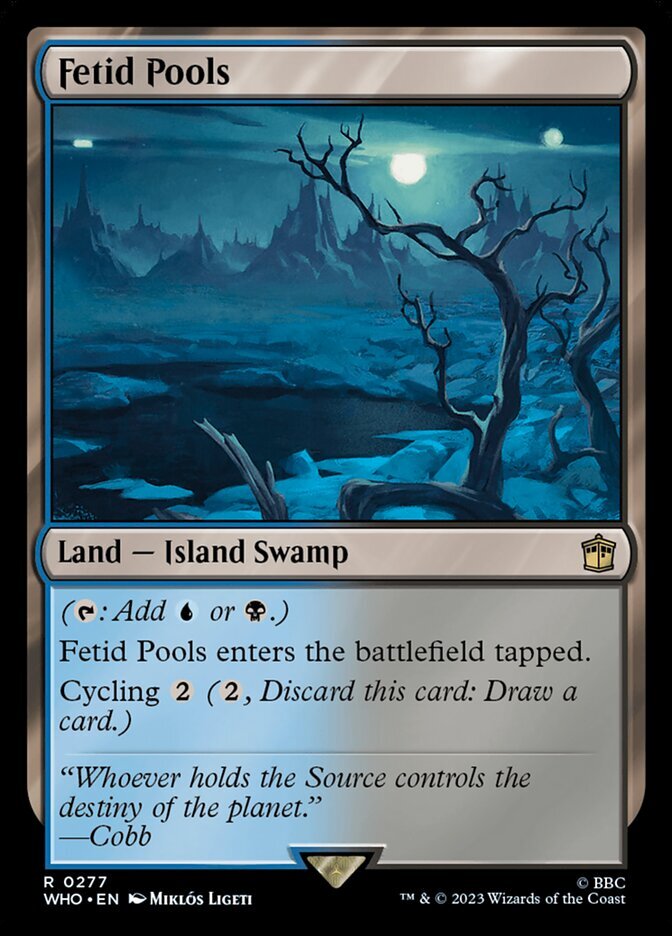 MTG Doctor Who R Fetid Pools #0277