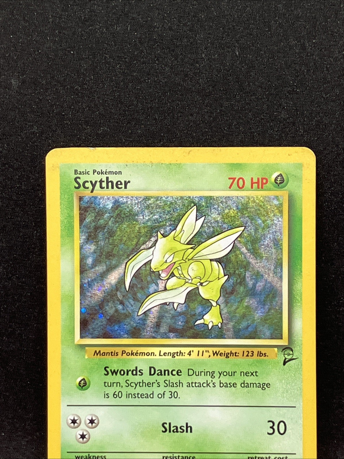 Scyther 017/130 Base Set 2 Holo LP