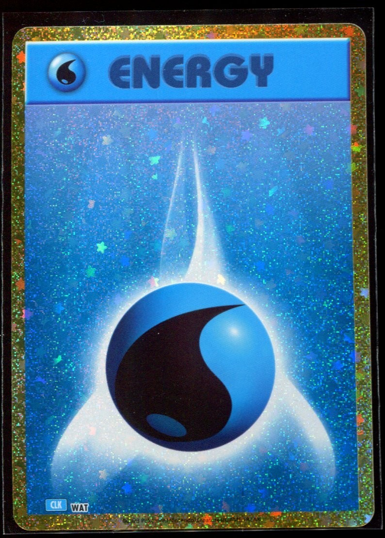 Water Energy WAT CLK LP-NM Holo Pokemon Classic Collection Japanese Card