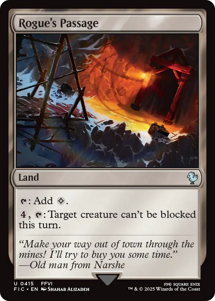 MTG Rogue’s Passage [FINAL FANTASY Commander] Near Mint Magic