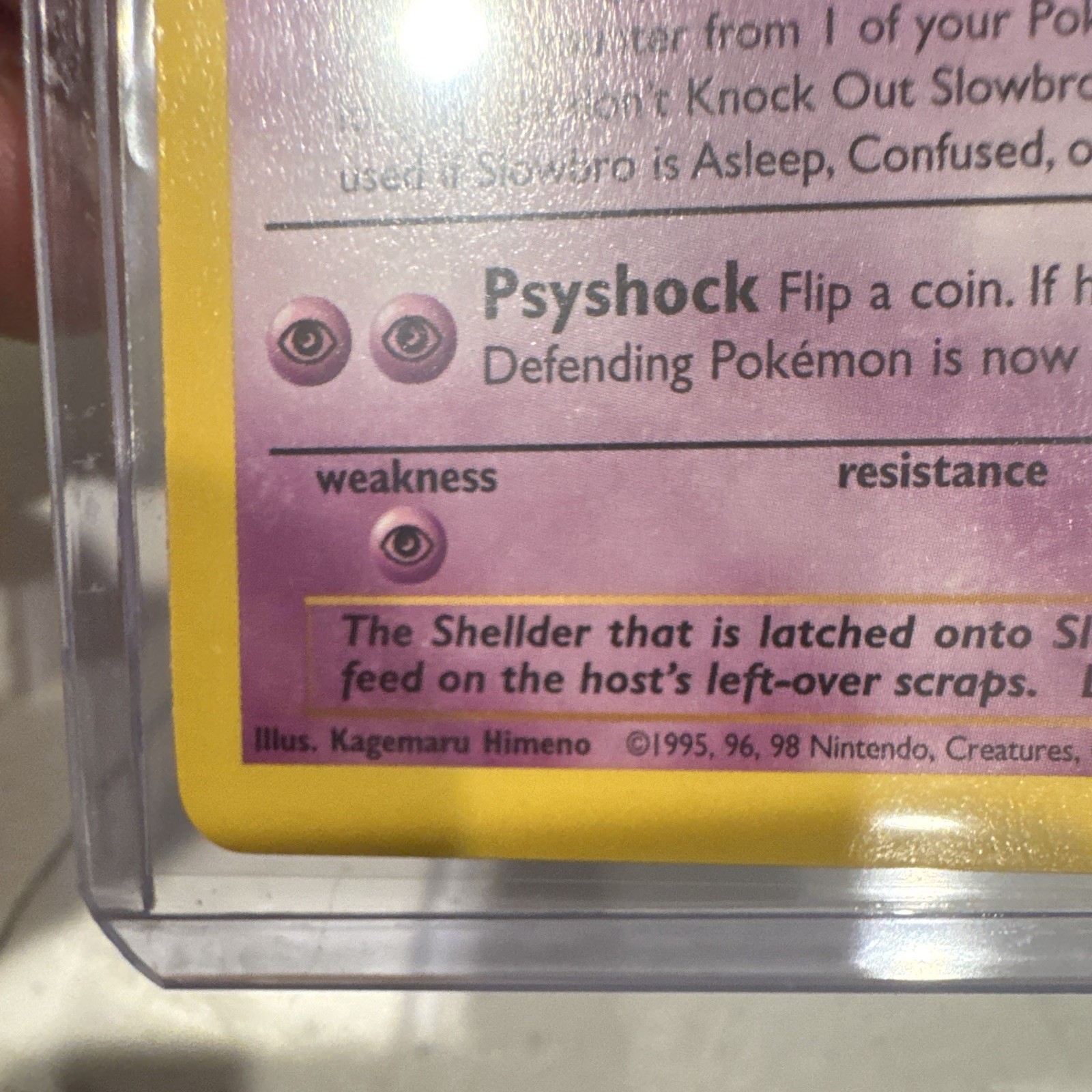 Pokemon TCG Wizards Slowbro 43/62 Fossil 1st Edition Uncommon Regular EN