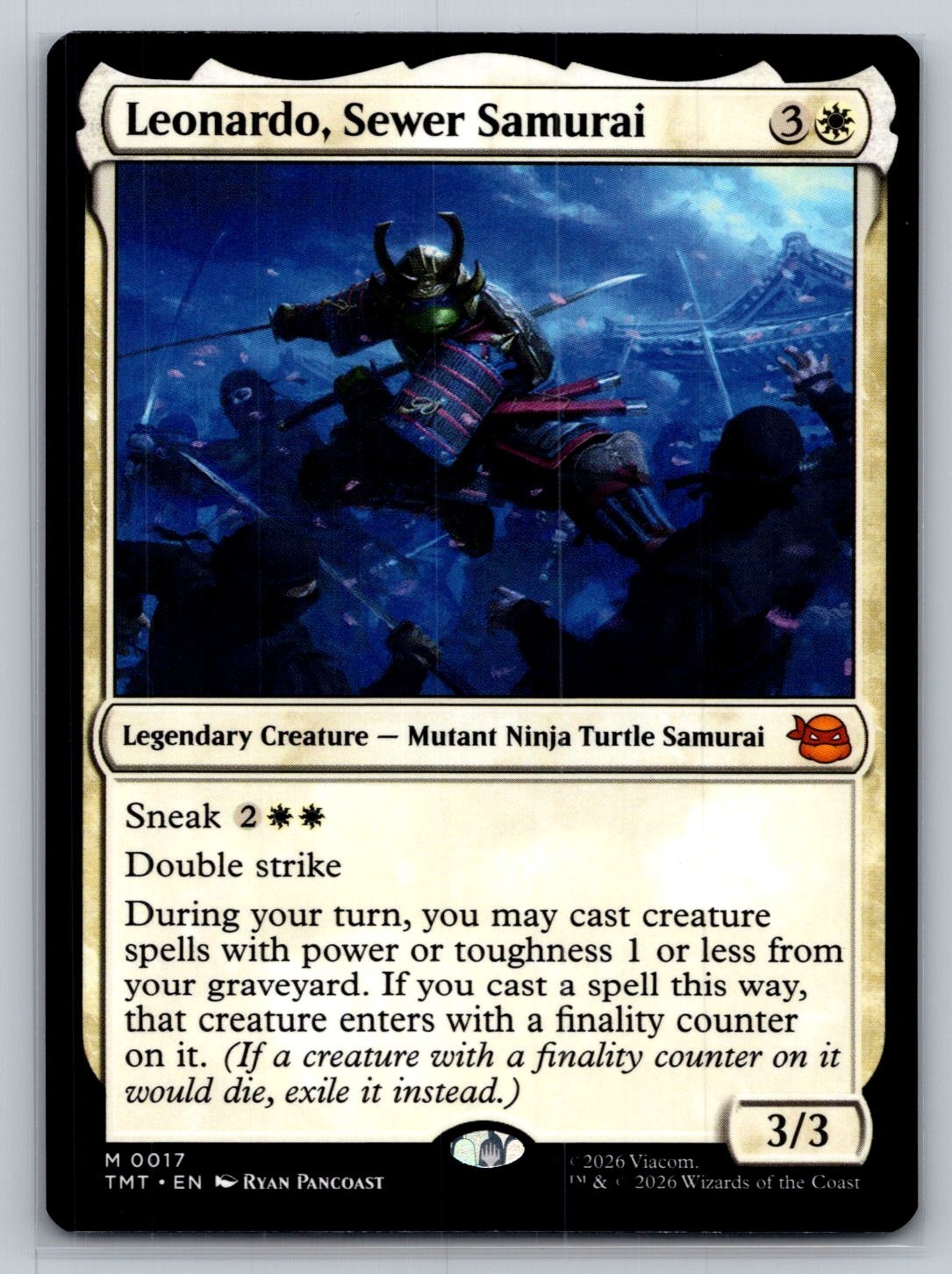 Leonardo, Sewer Samurai Teenage Mutant Ninja Turtles Regular