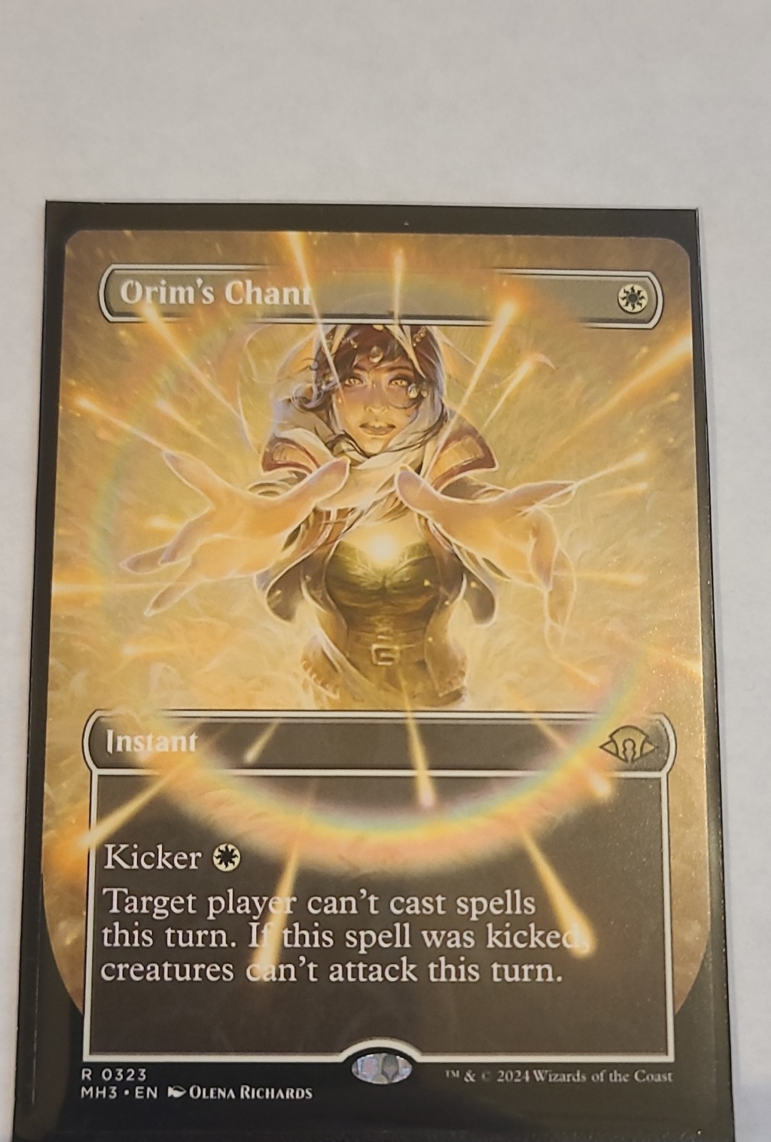Orim’s Chant (Borderless) Modern Horizons 3 Regular