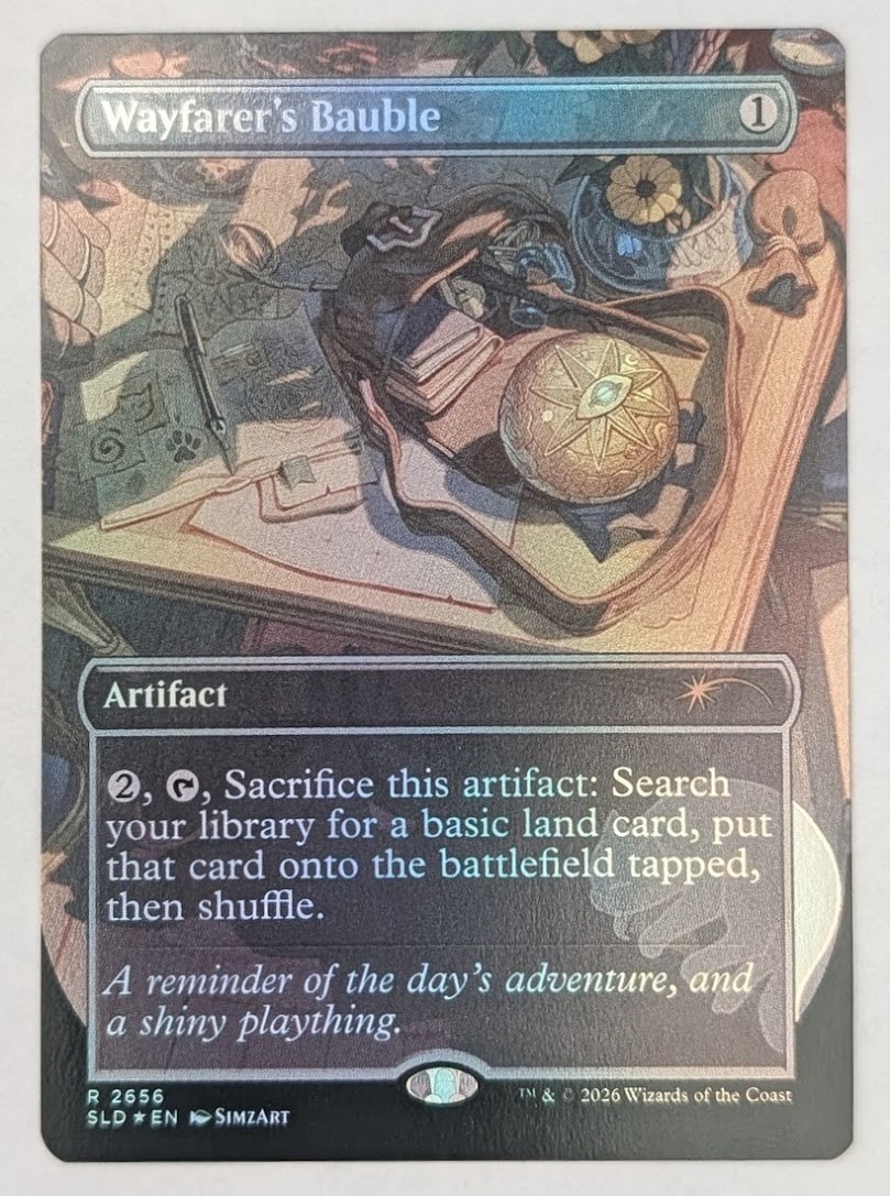 Wayfarer’s Bauble 2656 ◆FOIL◆ SLD Secret Lair Drop Series Magic MTG NM