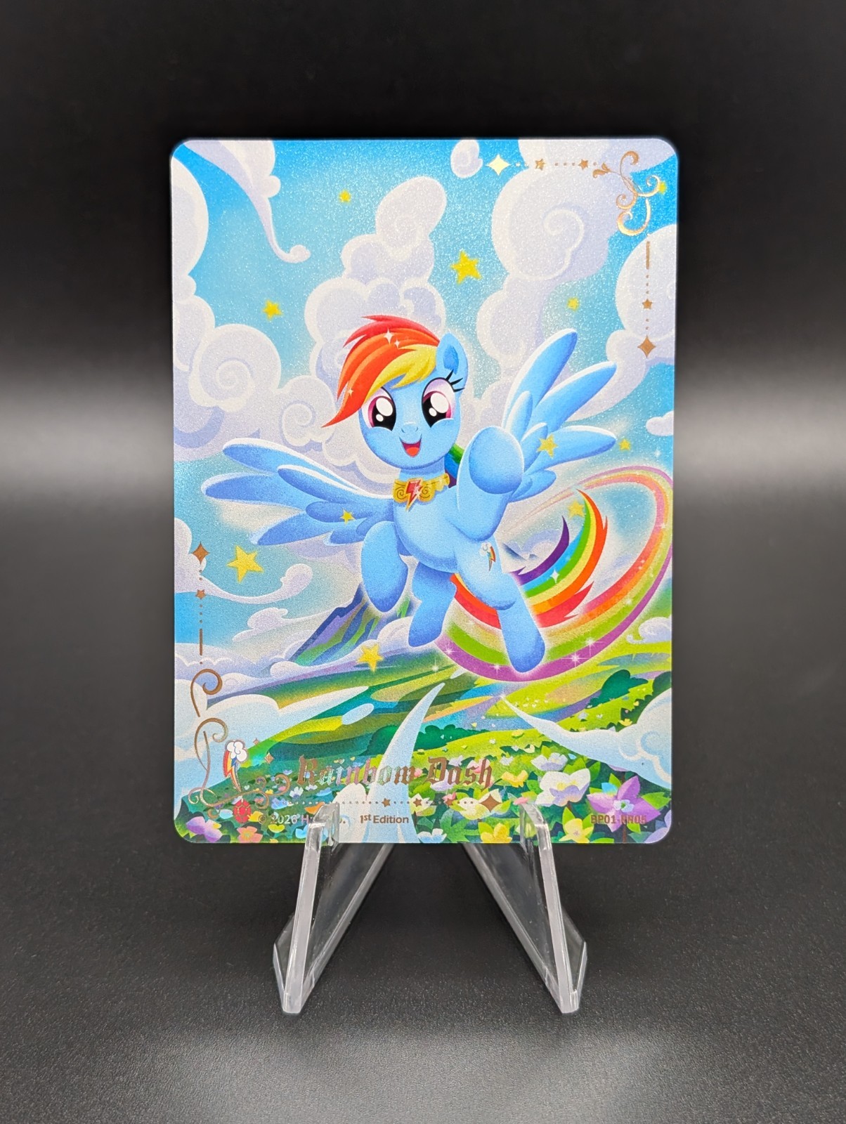 Kayou My Little Pony Fantasy Wonderland TCG Rainbow Dash 1st Edition BP01-RR05