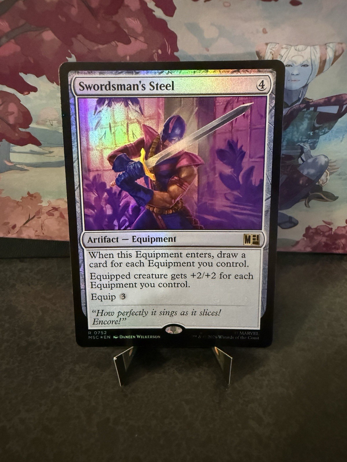 Swordsman’s Steel Commander: Marvel Super Heroes Foil