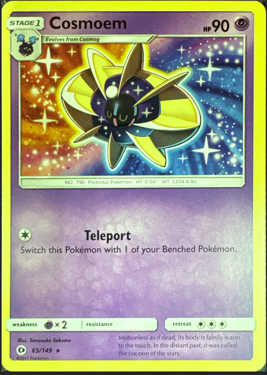 Cosmoem – 65/149 – RARE – Sun & Moon – NM/M