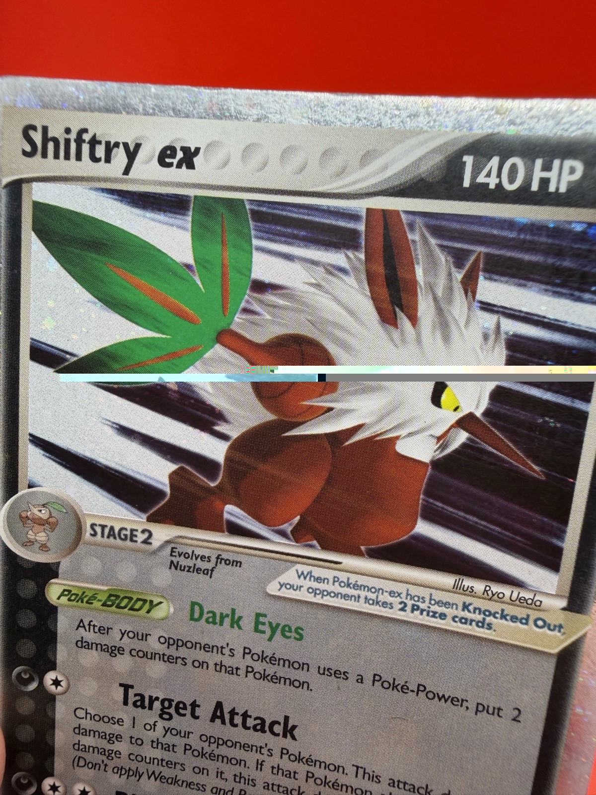 Shiftry ex 97/100 EX Crystal Guardians Holo