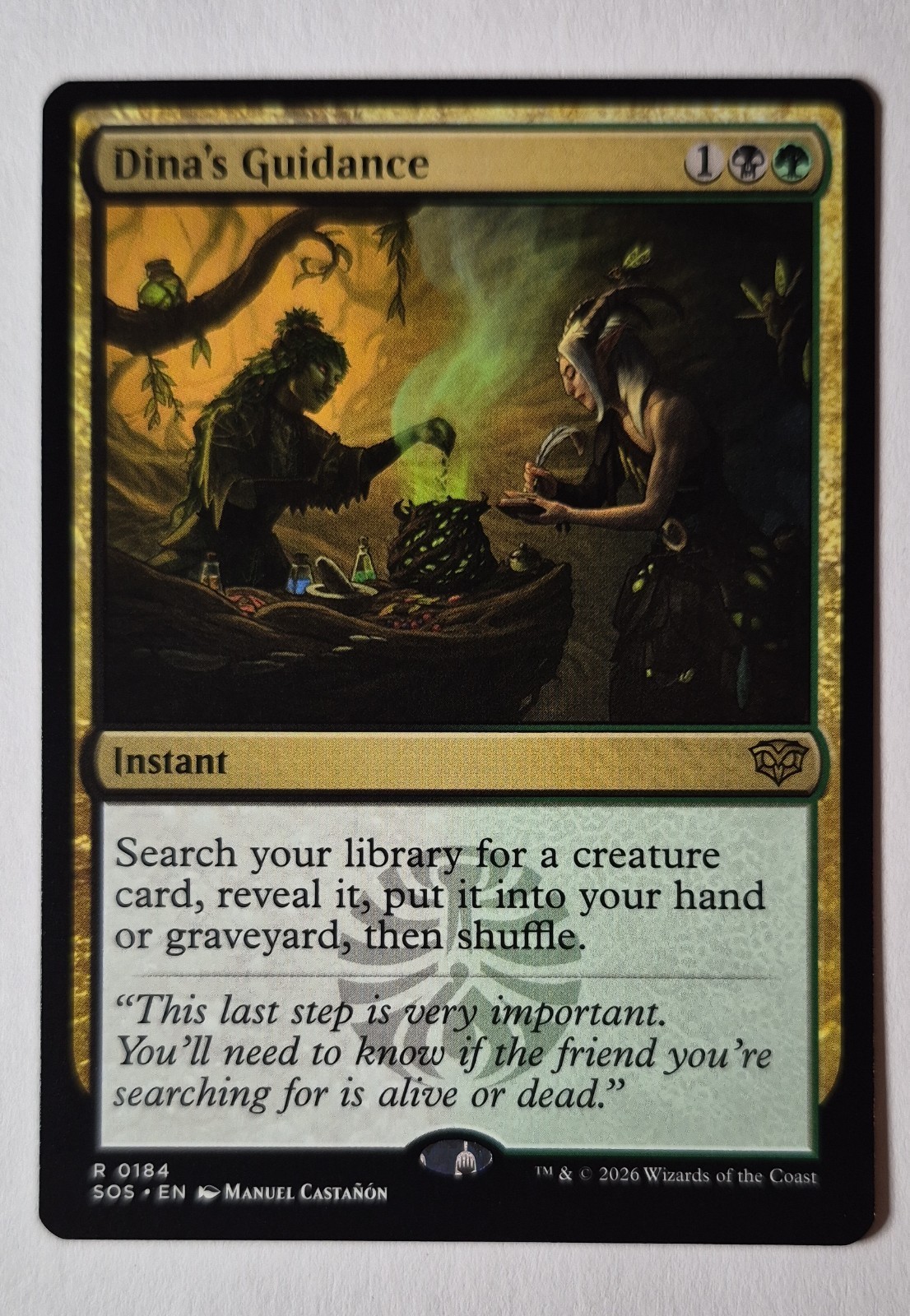 Dina’s Guidance Secrets of Strixhaven Regular