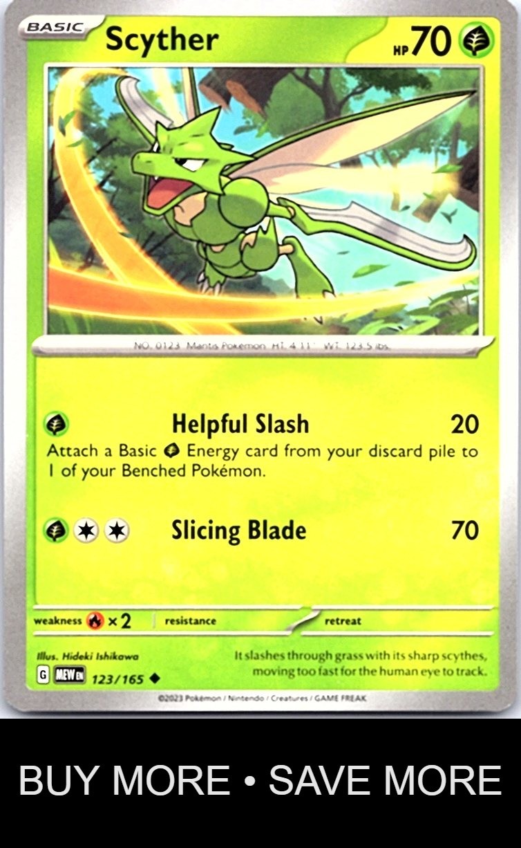 Scyther 123/165 151 Ishikawa