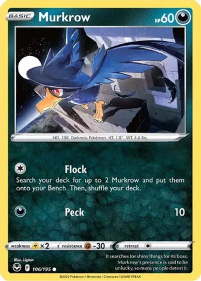 Murkrow – 106/195 – Common – Near Mint