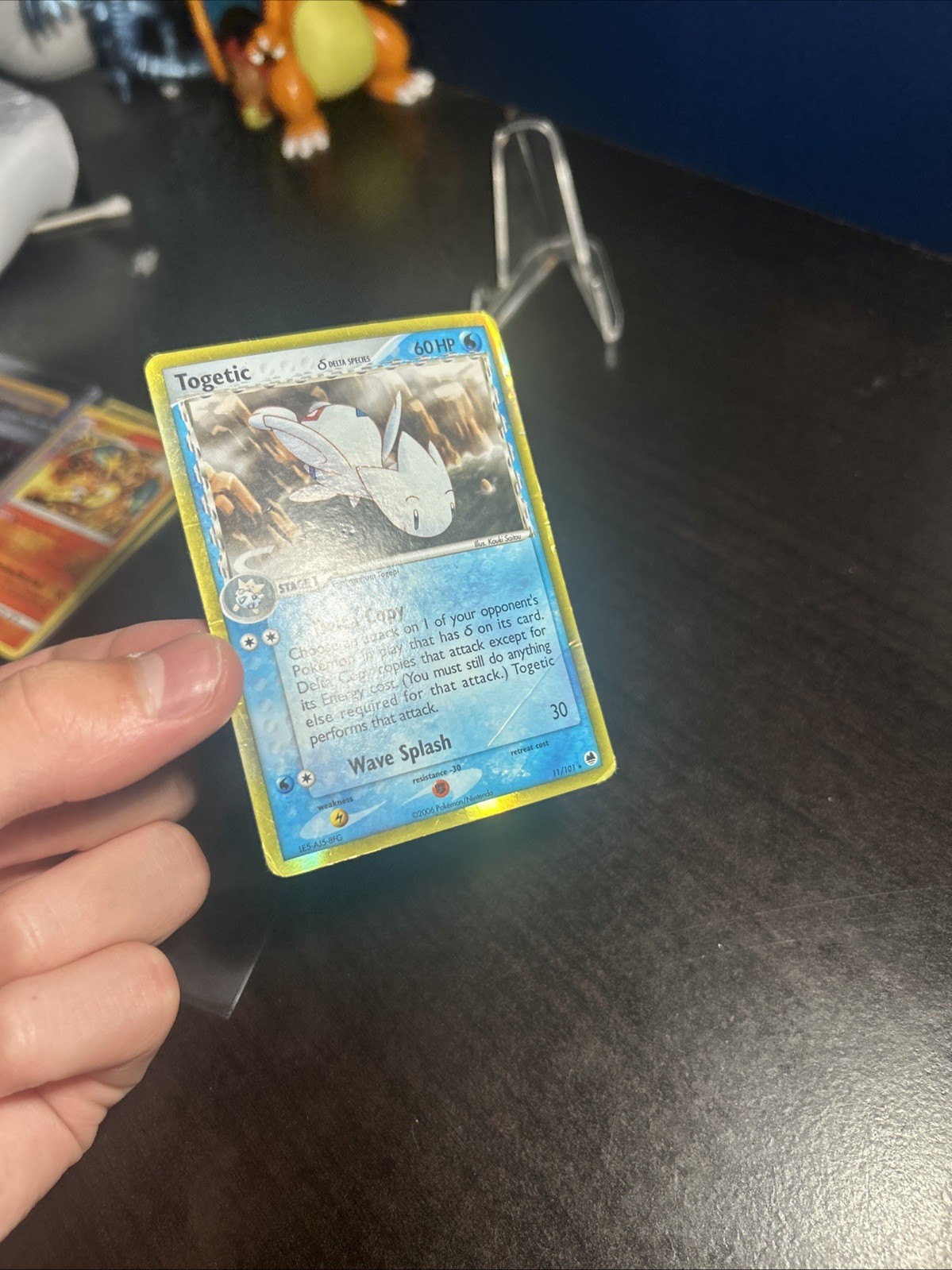 Pokémon TCG Togetic EX Dragon Frontiers Holo Rare Card 11/101