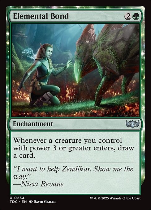 Elemental Bond 254 U Normal TDC MTG NM